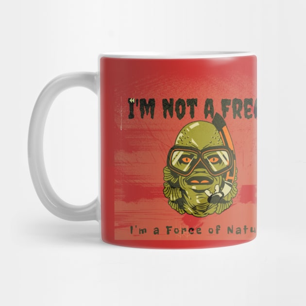 I'm not a Freak, I'm a Force of Nature (Halloween amphibian) by PersianFMts